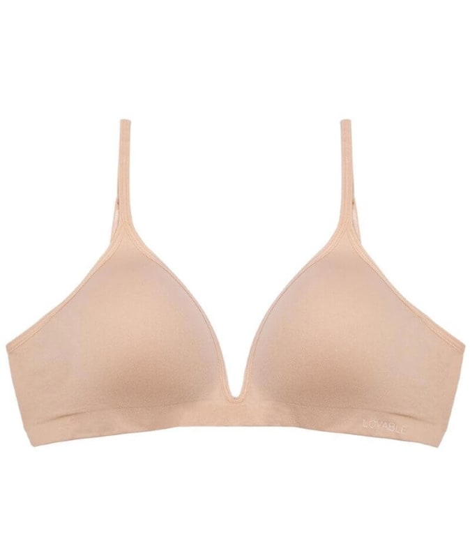 Lovable Seamless Contour Soft Cup Bra - Nude Bras 