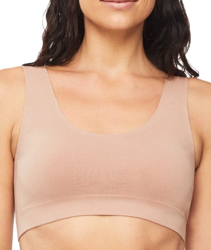 Nancy Ganz Bamboo Essentials Lined Bralette - Mahogany Bras