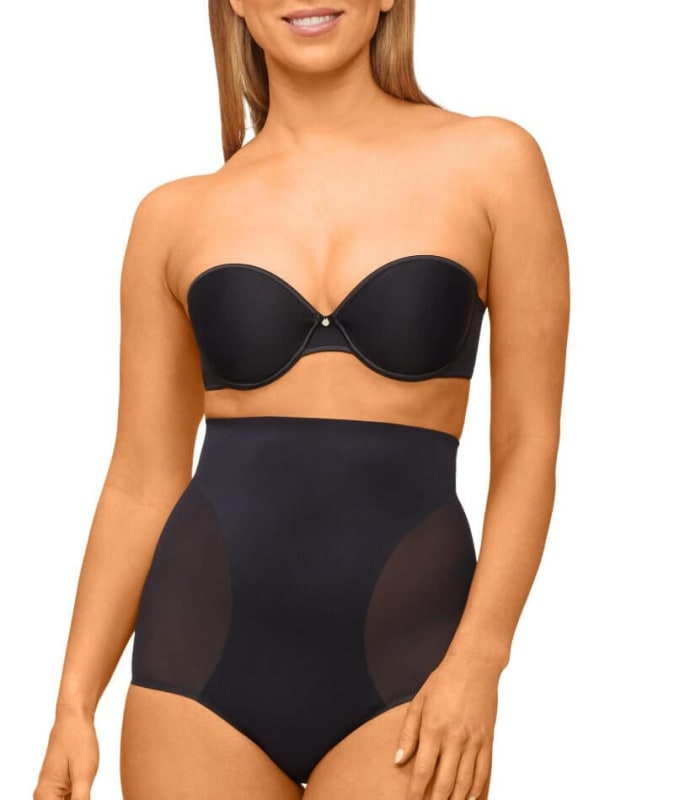 Nancy Ganz Body Light Spacer Strapless Bra - Black Bras