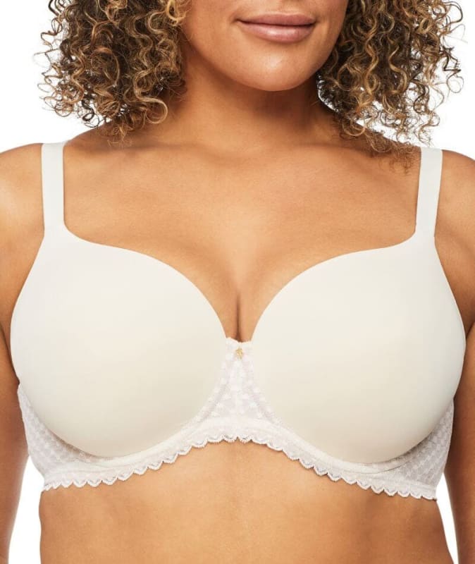Nancy Ganz Revive Ava Lace Full Coverage Contour Bra - Pearl Bras