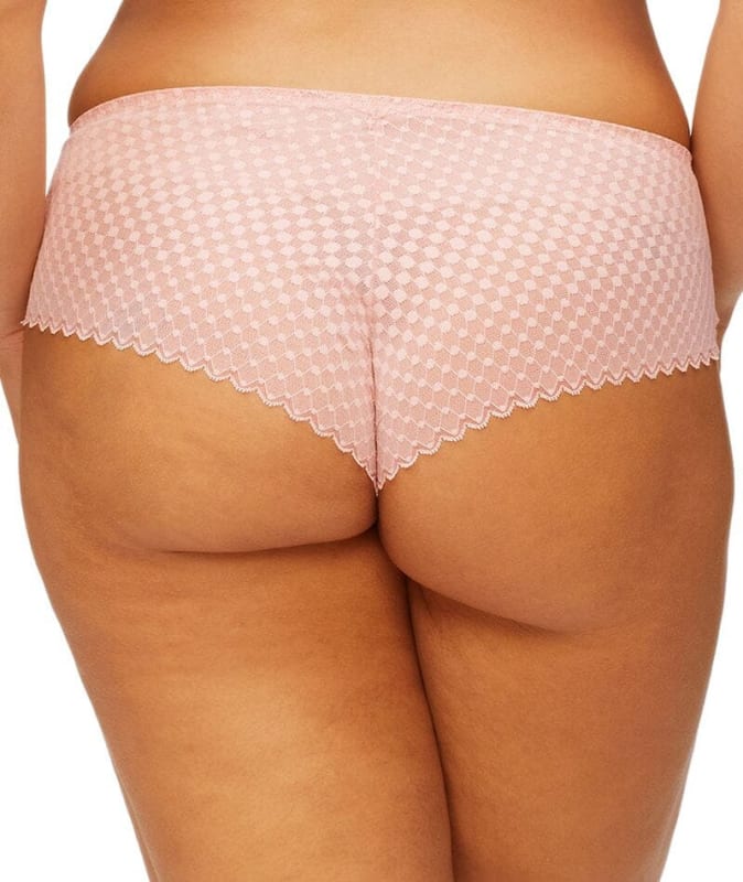Nancy Ganz Revive Lace Midi Brief - Rose Quartz Knickers