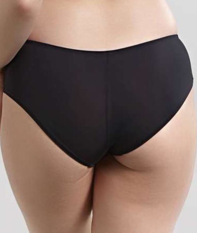 Panache Hettie Brief - Black Grey Bras