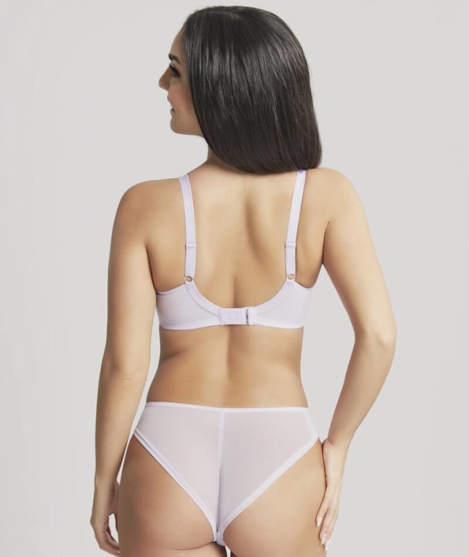 Panache Blossom Balconnet Bra - Lilac Bras