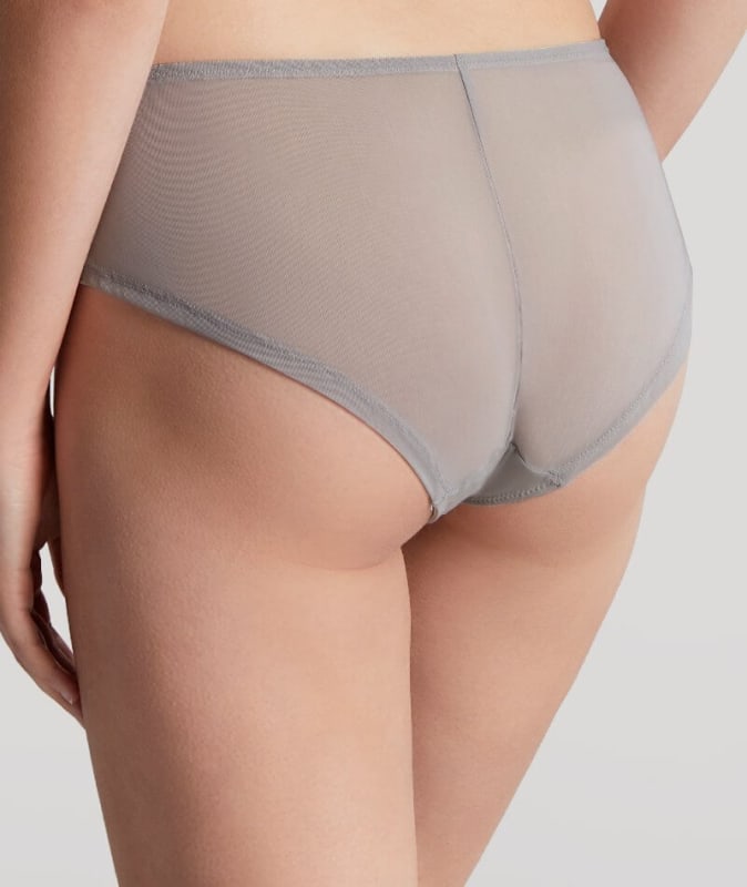 Panache Clara Brief - Opal Grey Knickers