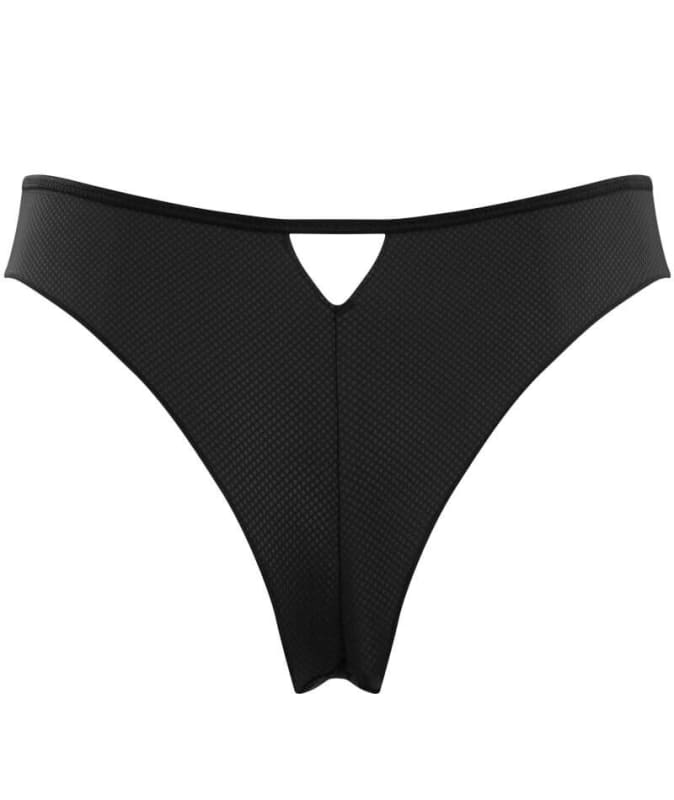 Panache Elan Luxe Brazilian Brief - Noir Knickers