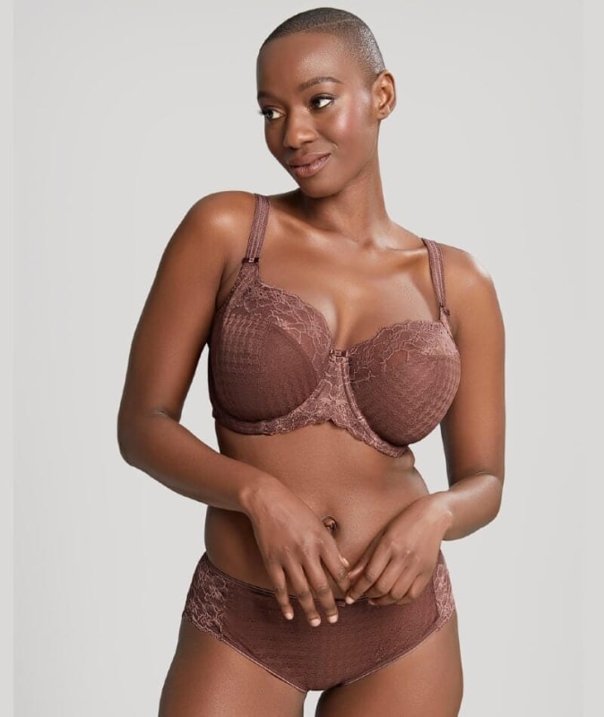Panache Envy Full Cup Underwire Bra - Chestnut Bras