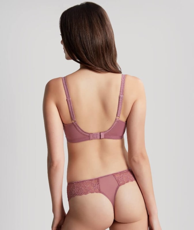 Panache Envy Thong - Rose Mauve Knickers