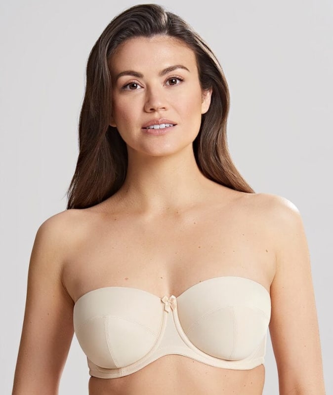 Panache Evie Underwired Strapless Bra - Nude Bras