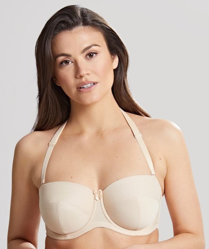 Panache Evie Underwired Strapless Bra - Nude Bras