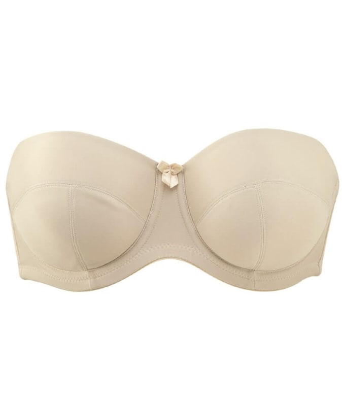 Panache Evie Underwired Strapless Bra - Nude Bras
