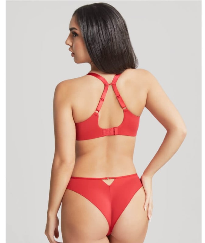 Panache Faith Amour Brazilian Brief - Scarlet Knickers