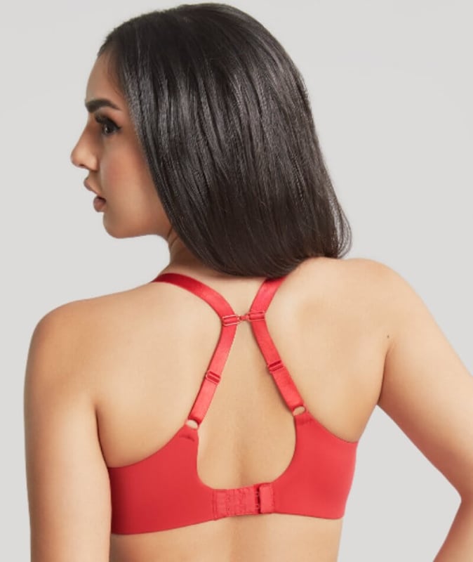 Panache Faith Amour Moulded Plunge Bra - Scarlet Bras