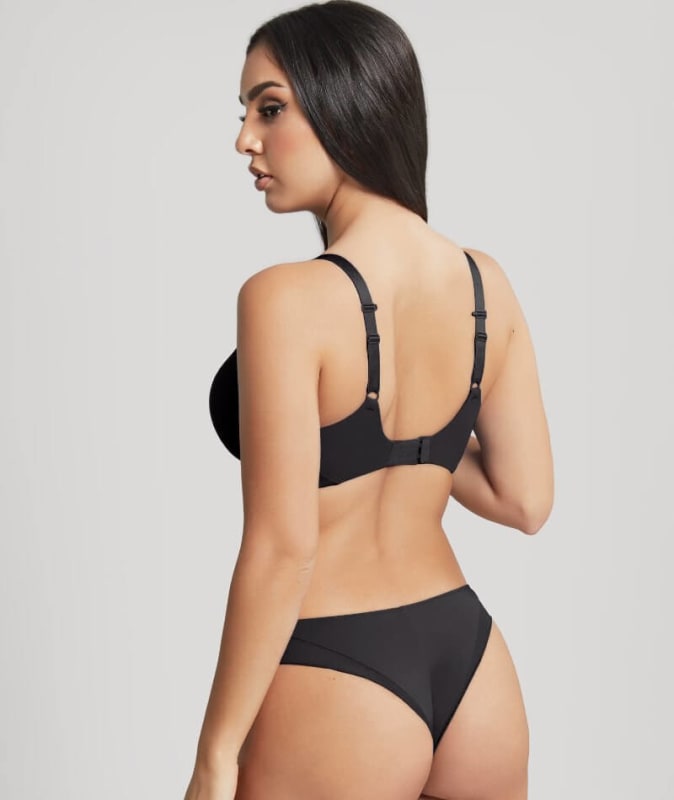 Panache Faith Moulded Plunge Bra - Noir Bras