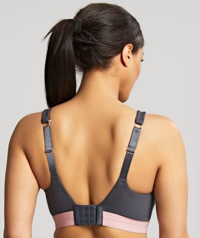 Panache Sport Ultra Perform Non Padded Underwire Sports Bra - Charcoal Bras