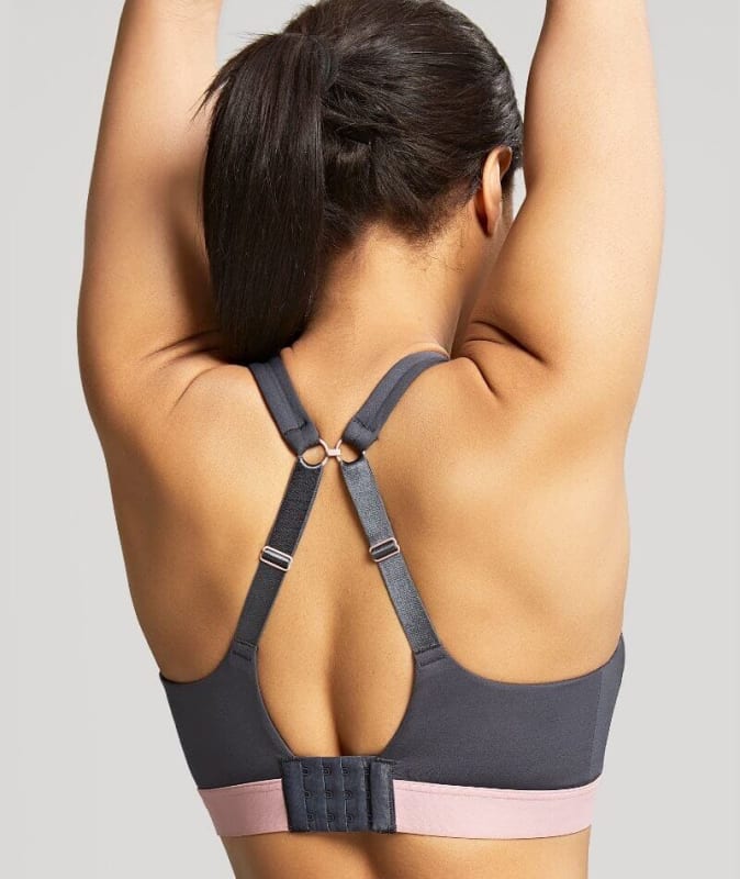 Panache Sport Ultra Perform Non Padded Underwire Sports Bra - Charcoal Bras