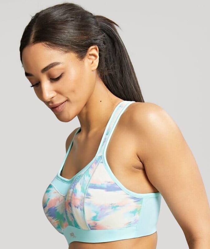 Panache Sport Underwired Racerback Sports Bra - Boho Print Bras