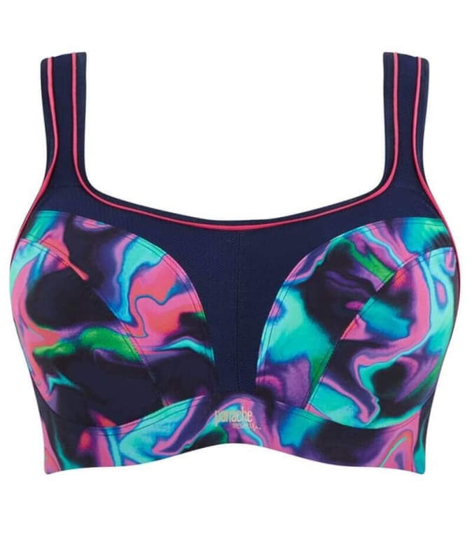 Panache Sport Underwired Sports Bra - Cyber Swirl Bras