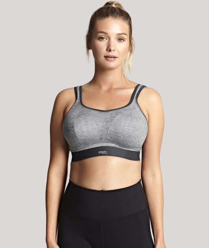 Panache Sport Wire-free Sports Bra - Charcoal Marle Bras