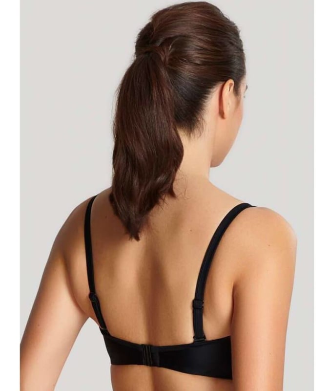 Panache Swim Anya Bandeau Balconnet Bikini Top - Black Swim