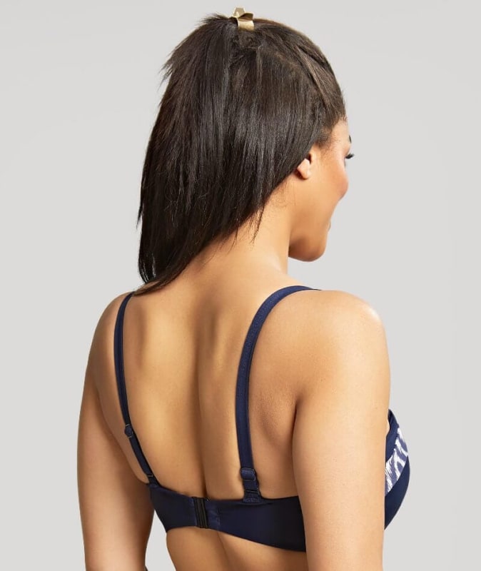 Panache Swim Oceana Bandeau Bikini Top - Navy Swim