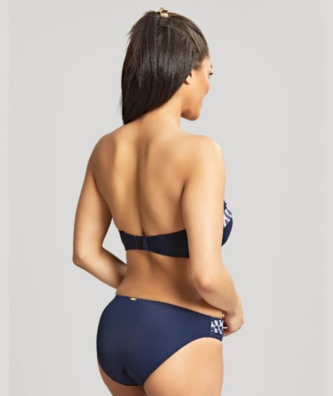Panache Swim Oceana Bandeau Bikini Top - Navy Swim
