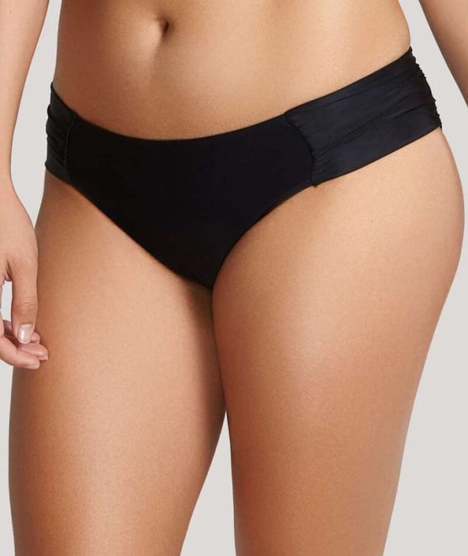 Panache Swimwear Anya Riva Gather Pant - Black Swim