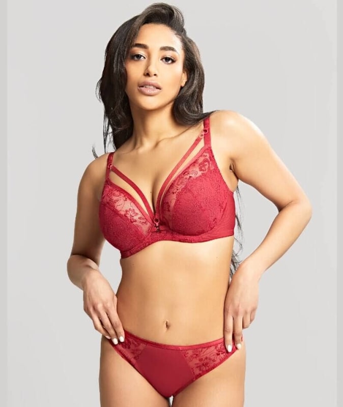 Panache Yasmin Brazilian Brief - Ruby Knickers 