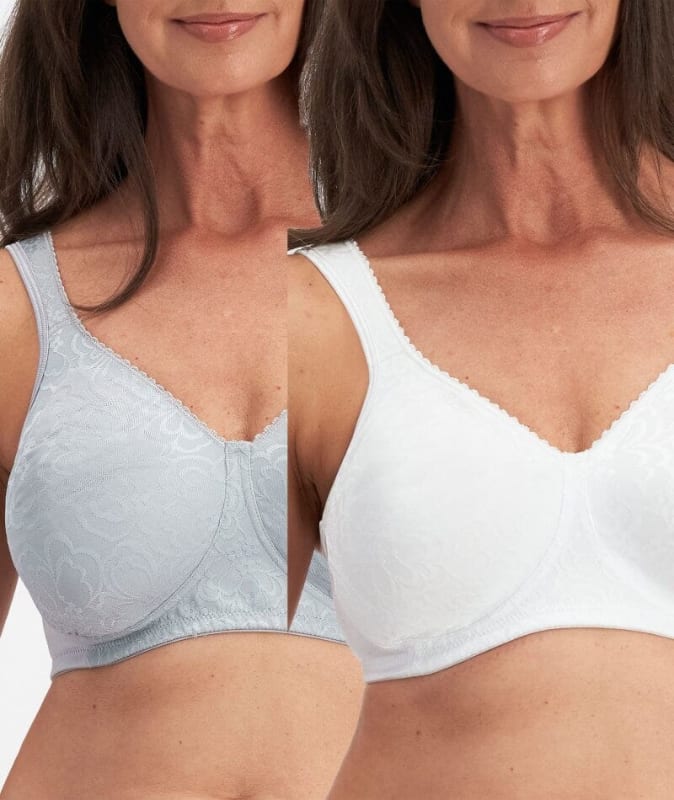 Playtex 18 Hour Ultimate Lift & Support Wire-Free Bra 2-Pack - Pack 13 Bras