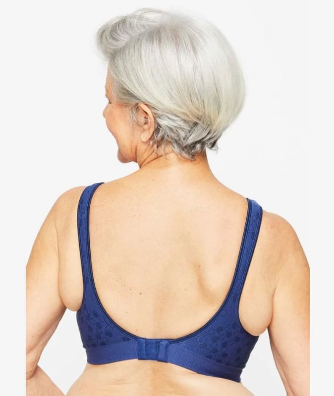 Playtex Comfort Revolution Dot Wire Free Bra - In The Navy Bras