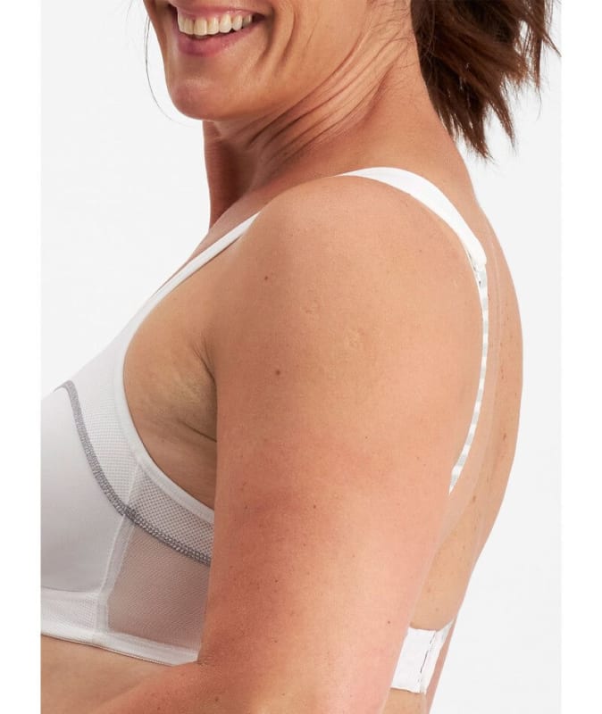 Playtex High Impact Wire-free Bra - White Bras