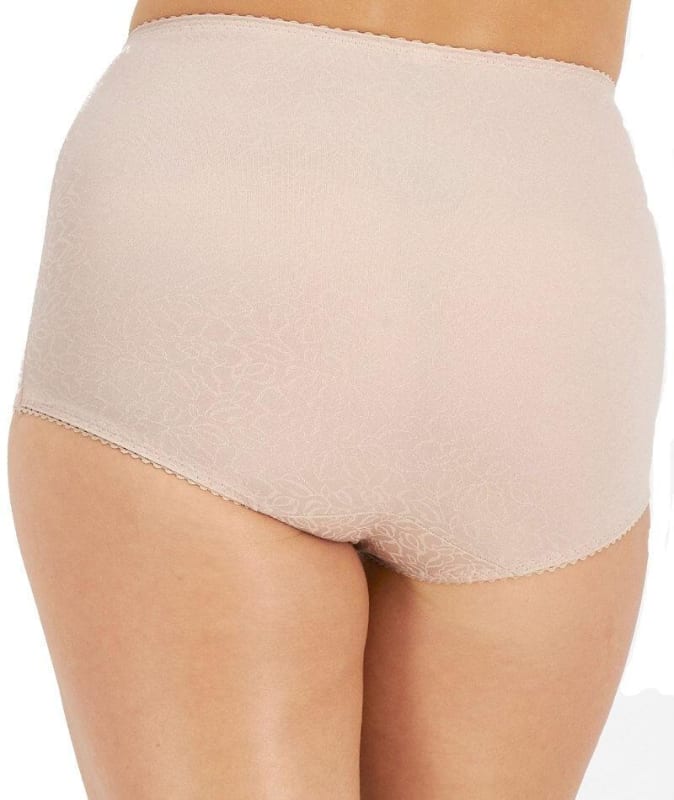 Playtex Microfibre Shaping Full Brief - Warm Beige Knickers