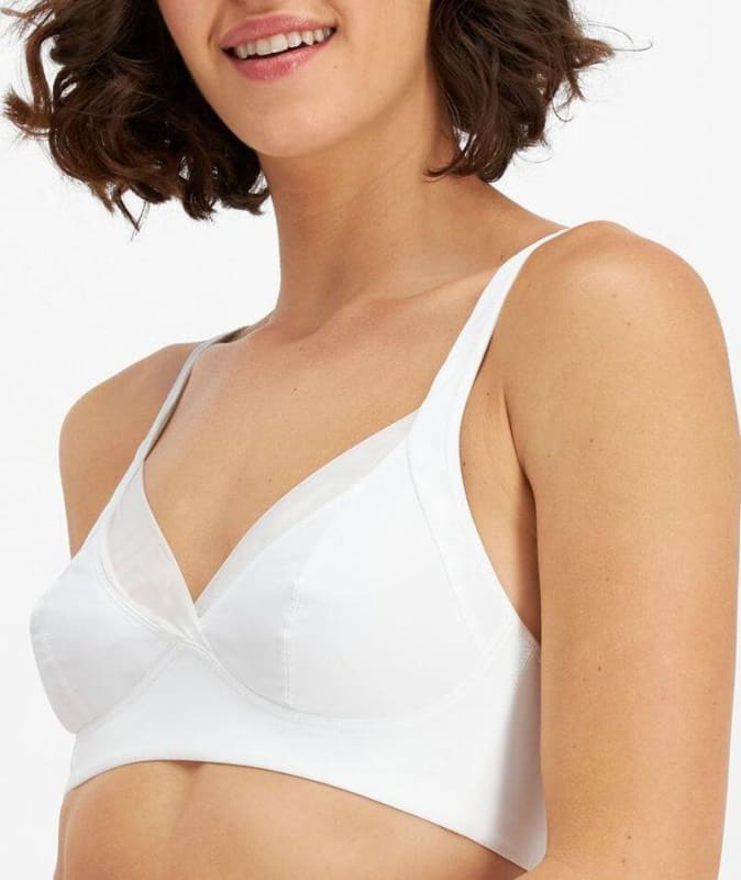 Playtex Ultralight Elegance Non-Contour Wire-free Bra - White Bras 