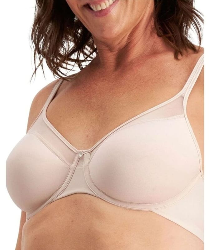Playtex Ultralight Illusion Neckline Underwire Bra - Sandshell Bras