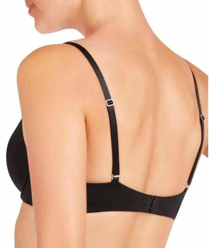 Pleasure State Smooth Plunge Bra - Black Bras