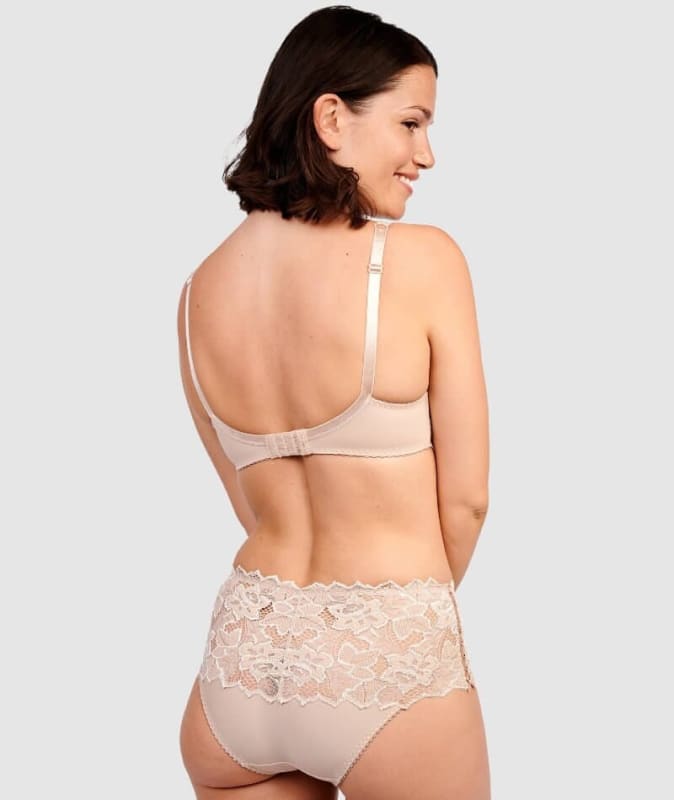 Sans Complexe Arum Mid-Rise Lace Brief - Skin Knickers 