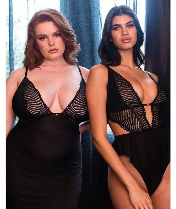 Scantilly After Hours Slip Dress - Black Dress 