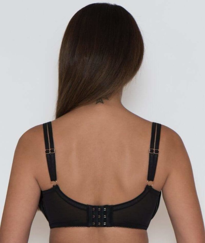Scantilly Fallen Angel Balcony Bra - Black Bras 