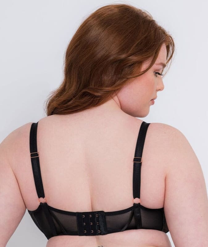 Scantilly Senses Plunge Bra - Black Bras