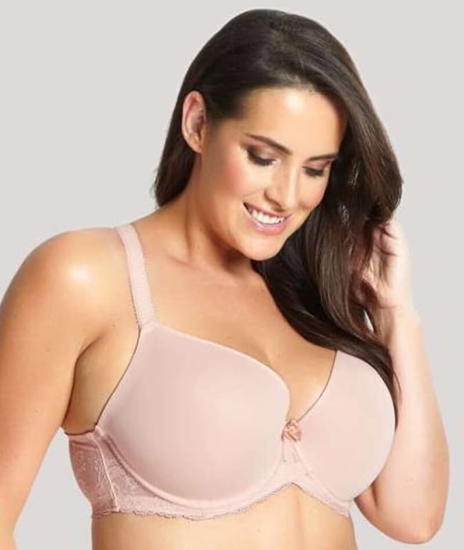 Sculptresse Sasha Plunge Moulded Underwired Bra - Soft Pink Bras