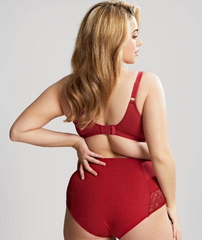 Sculptresse Estel High Waist Brief - Raspberry Knickers