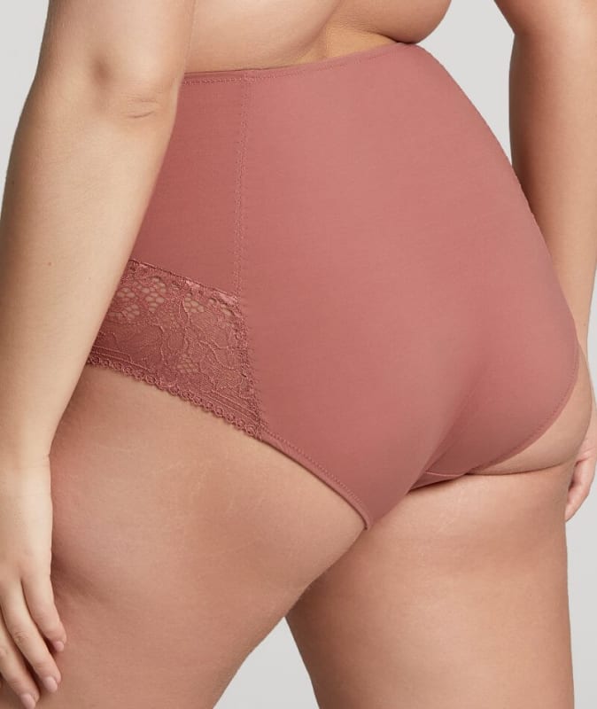 Sculptresse Estel High Waist Brief - Rose Gold Knickers