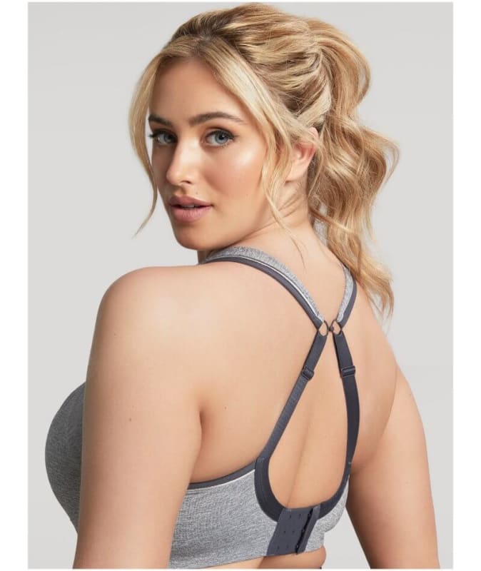 Sculptresse Non Padded Underwired Sports Bra - Charcoal Marle Bras
