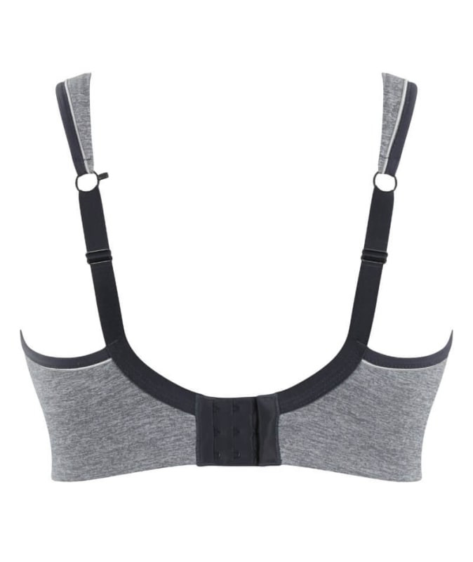 Sculptresse Non Padded Underwired Sports Bra - Charcoal Marle Bras