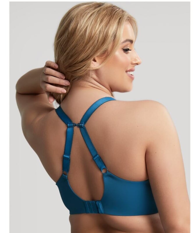 Sculptresse Roxie Plunge Underwired Bra - Atlantic Blue Bras 