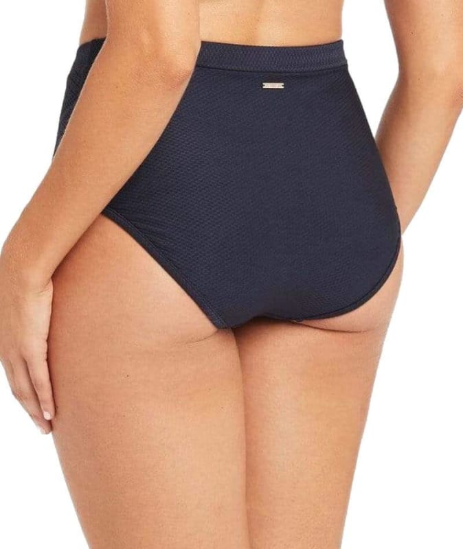 Sea Level Amazing Lace High Waist Brief - Night Sky Swim