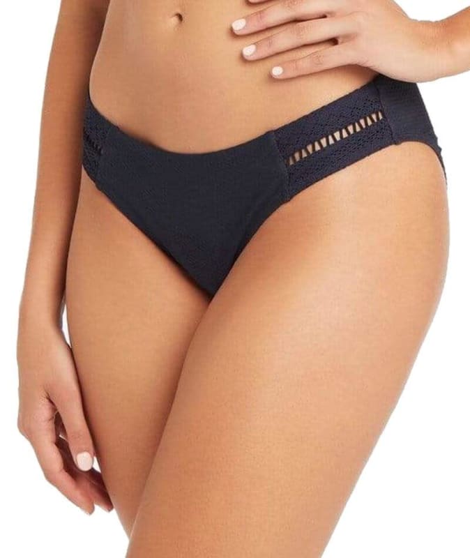 Sea Level Amazing Lace Spliced Hipster Bikini Brief - Night Sky Swim