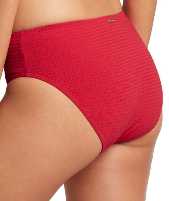 Sea Level Messina Mid Bikini Brief - Red Swim
