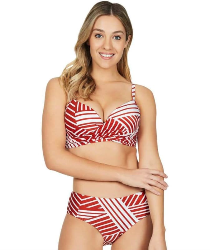 Sea Level Vionette Mid Bikini Brief - Tuscan Sun Swim