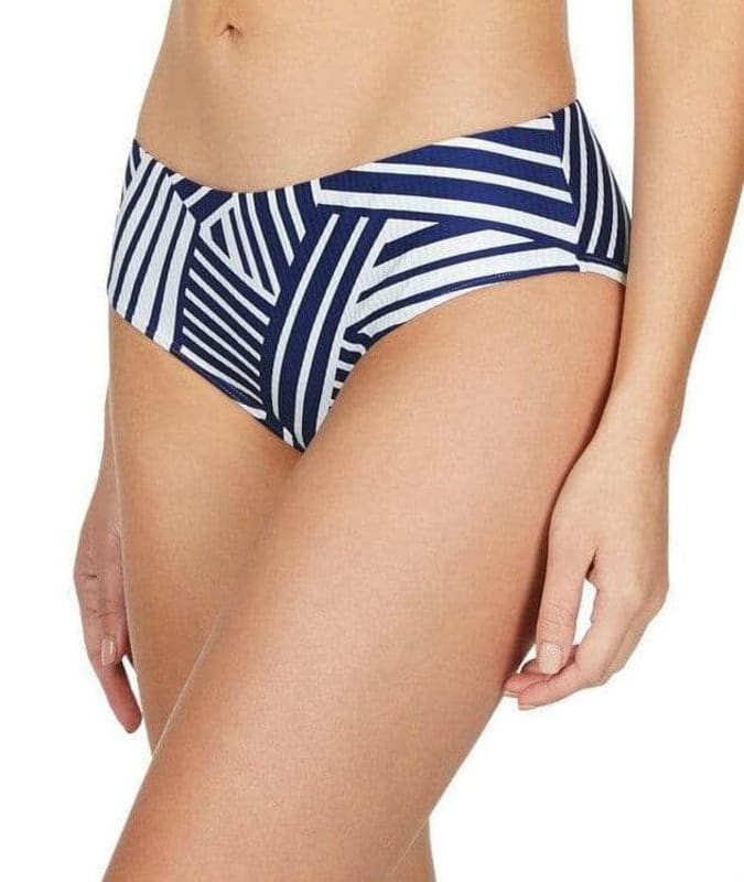 Sea Level Vionette Mid Bikini Brief - Ocean Blue Swim