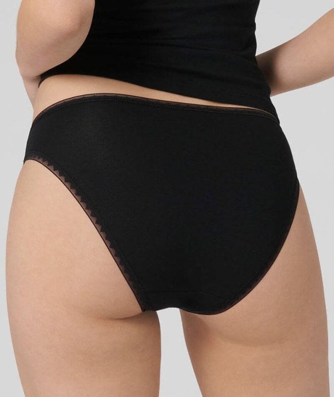 Sloggi Go Tai 2 Pack Brief - Black Knickers 